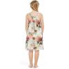imageGirl Hawaiian Round Neck Dress in SunsetNeon Sunset