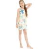 imageGirl Hawaiian Round Neck Dress in SunsetSandy Beach Beige