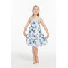 imageGirl Hawaiian Round Neck Dress in Wispy CereusDay Dream Bloom
