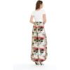 imageLady High Slit Wide Leg Pants in Tropical SunsetSunset Neon Pastel