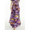 imageLady High Slit Wide Leg Pants in Tropical SunsetSunset Purple