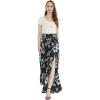 imageLady High Slit Wide Leg Pants in Midnight BloomMidnight Bloom