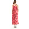 imageWomens Hawaiian Strap V with Pockets Jumpsuit in Lotus and OrchidTropical Jungle Red
