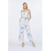 imageWomens Hawaiian Strap V with Pockets Jumpsuit in Sandy BeachSandy Beach Cream