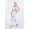 imageWomens Hawaiian Strap V with Pockets Jumpsuit in Sandy BeachSandy Beach Cream
