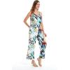 imageWomens Hawaiian Strap V with Pockets Jumpsuit in Simply Blue LeavesLost in Paradise