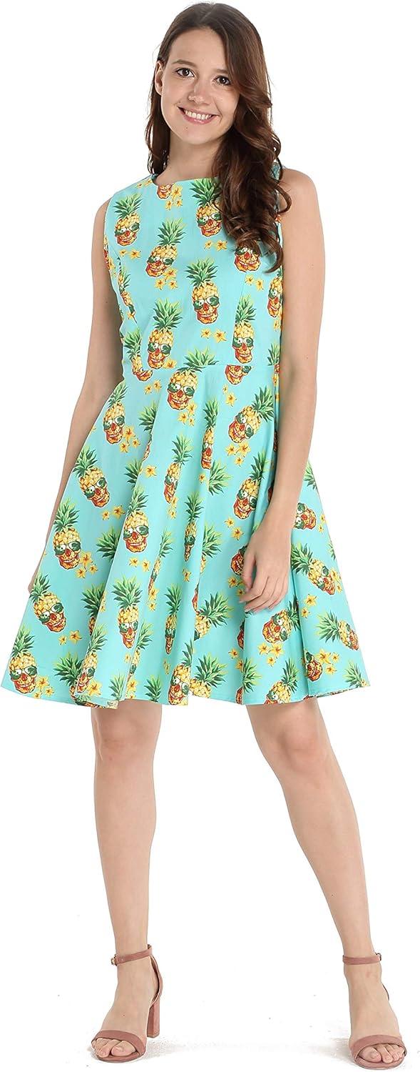 imageCouple Matching Hawaiian Luau Cruise Outfit Shirt Vintage Dress Classic WhiteHalloween Pineapple Skull