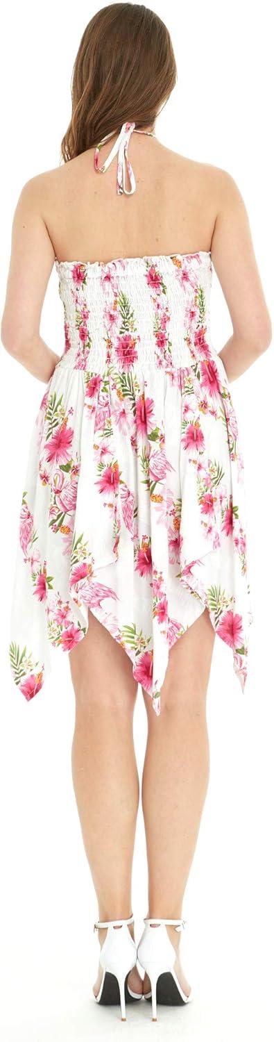 imageMatchable Couple Hawaiian Luau Shirt or Fairy Dress in Pink Black Hibiscus VineMen Pink White Hibiscus Vine