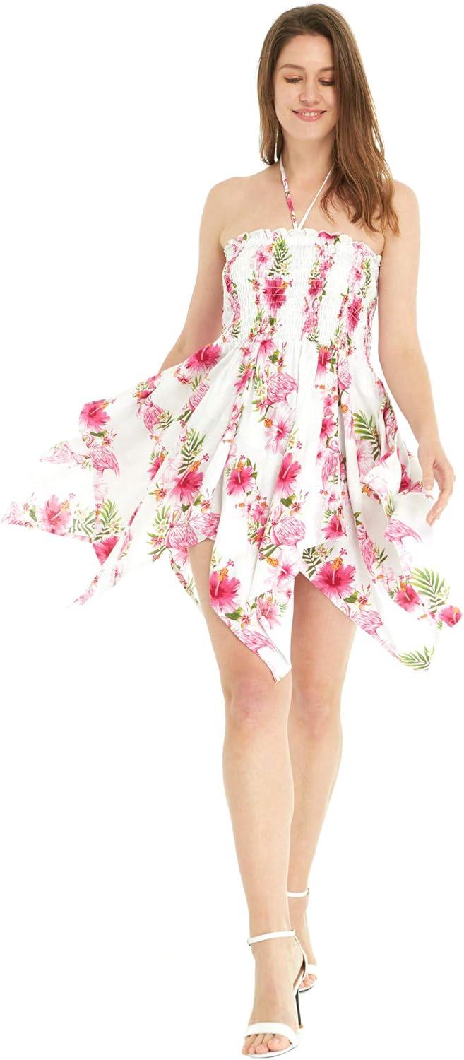 imageMatchable Couple Hawaiian Luau Shirt or Fairy Dress in Pink Black Hibiscus VineMen Pink White Hibiscus Vine