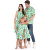 imageCouple Matching Hawaiian Luau Cruise Outfit Shirt Vintage Dress Classic WhiteHalloween Pineapple Skull