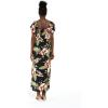 imageMatchable Couple Hawaiian Luau Shirt or Rahee Maxi Dress in Black RafelsiaWomen Black Rafelsia