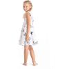 imageGirl Hawaiian Vintage Fit and Flare Dress in Classic Map White FlamingoClassic Map White Flamingo