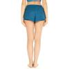imageWomens Athletic Sportswear Tennis Shorts with Builtin Tights in Solid ColorsBlue Green