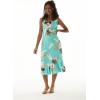 imageHawaii Hangover Womens Hawaiian Mermaid Ruffle Dress Pineapple Garden NavyPineapple Garden Turquoise