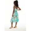 imageHawaii Hangover Womens Hawaiian Mermaid Ruffle Dress Pineapple Garden NavyPineapple Garden Turquoise