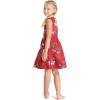 imageGirl Hawaiian Vintage Fit and Flare Dress in Christmas Santa in HawaiiChristmas Santa in Hawaii in Red