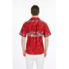 imageMatchable Couple Hawaiian Luau Men Shirt or Women Tank Dress in Santa in HawaiiMen Red