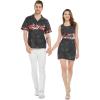 imageMatchable Couple Hawaiian Luau Men Shirt or Women Tank Dress in Santa in HawaiiWomen Black