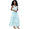 imageMatchable Family Hawaiian Luau Men Women Girl Boy Clothes in Orchid Breeze WhiteWomen Maxi Tank