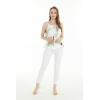 imageHawaii Hangover Womens Hawaiian Spaghetti Strap Top in FloralPineapple Garden White