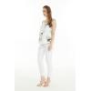imageHawaii Hangover Womens Hawaiian Spaghetti Strap Top in FloralPineapple Garden White