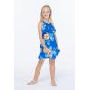 image:imageMatchable Hawaiian Luau Father Daughter Men Shirt Girl Round Neck Dress in Hibiscus BlueGirl Hibiscus Blue