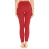 image:imageWomens Athletic Sportswear Leggings Pants in Solid ColorsRed