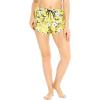 image:imageWomens Athletic Sportswear Tennis Shorts with Builtin Tights in Floral PatternsGarden Poppy Yellow