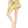 image:imageWomens Athletic Sportswear Tennis Shorts with Builtin Tights in Floral PatternsGarden Poppy Yellow