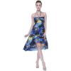 image:imageMatchable Couple Hawaiian Luau Shirt or Butterfly Dress in Sunset BlueWomen Sunset Blue