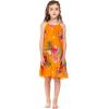 image:imageHawaii Hangover Girls Group Performance Luau Party Hawaiian BFF Matching Dress Outifts in Tropical OrangeGirl Shift