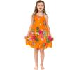 image:imageHawaii Hangover Girls Group Performance Luau Party Hawaiian BFF Matching Dress Outifts in Tropical OrangeGirl Shift