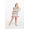 image:imageGirl Hawaiian Simple Muumuu Dress in Flamingo in LoveFlamingo in Love