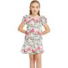 image:imageGirl Hawaiian Simple Muumuu Dress in Flamingo in LoveFlamingo in Love