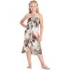image:imageMatching Hawaiian Luau Outfit Men Shirt Girl Dress in Sunset RedNeon Sunset