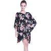 image:imageTropical Group Womens Hawaiian Poncho with Tie Dress in Hibiscus