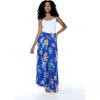 image:imageMatchable Couple Hawaiian Luau Shirt Smock Top Wide Legged Pants in Hibiscus BlueWomen Hibiscus Blue Pants