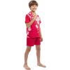 image:imageMatchable Family Hawaiian Luau Men Women Girl Boy Clothes in Indri PinkBoy Short Sleeve