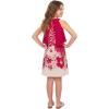 image:imageMatchable Family Hawaiian Luau Men Women Girl Boy Clothes in Indri PinkGirl Round Neck Ruffle
