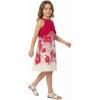 image:imageMatchable Family Hawaiian Luau Men Women Girl Boy Clothes in Indri PinkGirl Round Neck Ruffle