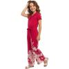 image:imageMatchable Family Hawaiian Luau Men Women Girl Boy Clothes in Indri PinkGirl Wide Legged Jumpsuit With Pockets