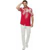 image:imageMatchable Family Hawaiian Luau Men Women Girl Boy Clothes in Indri PinkMen Short Sleeve