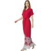 image:imageMatchable Family Hawaiian Luau Men Women Girl Boy Clothes in Indri PinkWomen Wide Legged With Pockets Jumpsuit