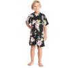 image:imageHawaii Hangover Matchable Hawaiian Luau Father Son Men Aloha Shirt or Boy Aloha Shirt in Hibiscus BlackBoy Hibiscus Black