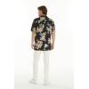 image:imageHawaii Hangover Matchable Hawaiian Luau Father Son Men Aloha Shirt or Boy Aloha Shirt in Hibiscus BlackMen Hibiscus Black