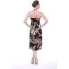 image:imageMatchable Couple Hawaiian Luau Shirt or Butterfly Dress in Black RafelsiaWomen Black Rafelsia