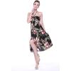image:imageMatchable Couple Hawaiian Luau Shirt or Butterfly Dress in Black RafelsiaWomen Black Rafelsia