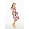 image:imageMatchable Family Hawaiian Tropical Luau Men Women Girl Boy Clothes in Classic Vintage Hibiscus BurgundyGirl Wrap