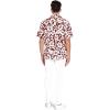 image:imageMatchable Family Hawaiian Tropical Luau Men Women Girl Boy Clothes in Classic Vintage Hibiscus BurgundyMen Short Sleeve