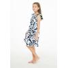image:imageMatchable Family Hawaiian Tropical Luau Men Women Girl Boy Clothes in Classic Vintage Hibiscus NavyGirl Wrap